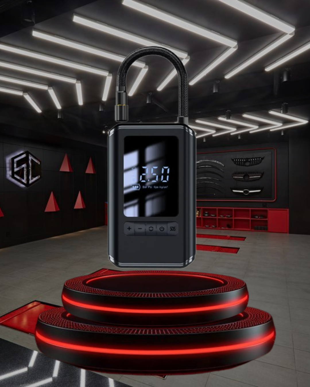 Inflador Digital Multifuncional PD42