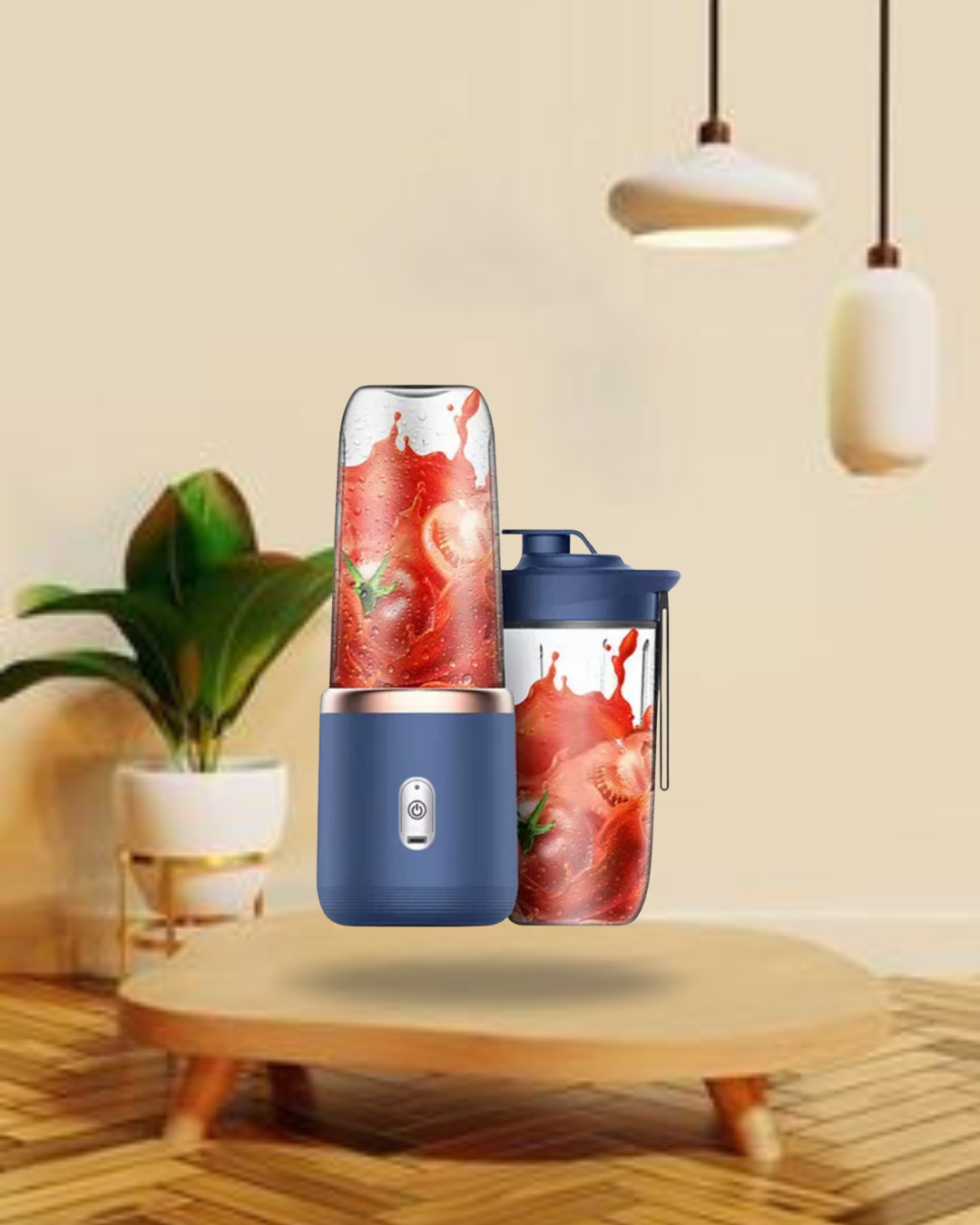 Licuadora Blendfit Doble Vaso Portátil