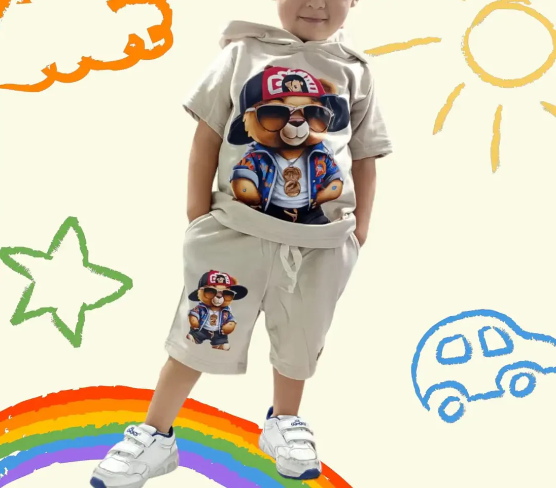Conjunto infantil Moschino