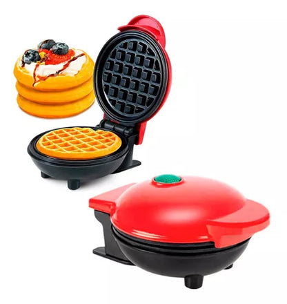 Mini Waflera 350W Personal Roja