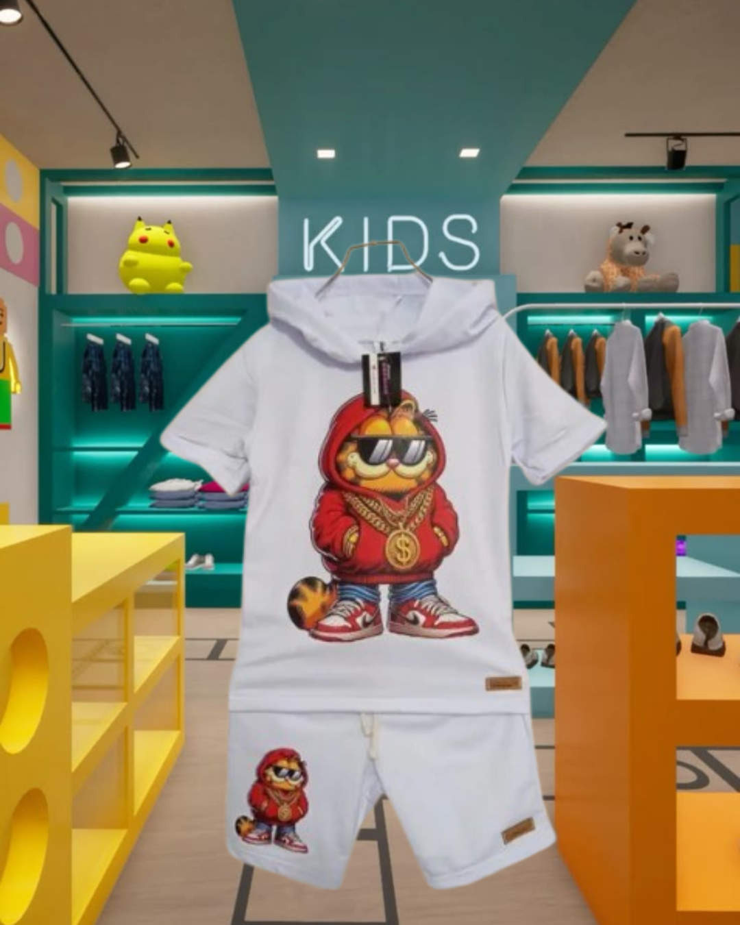 Conjunto infantil Garfield