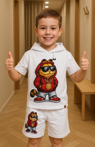 Conjunto infantil Garfield